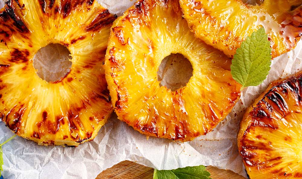 Cinnamon Spice Grilled Pineapple Recipe