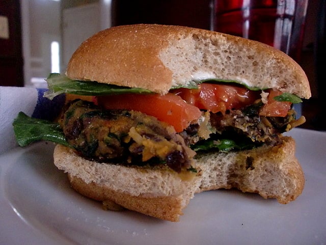 Sweet Potato and Black Bean Burgers recipe