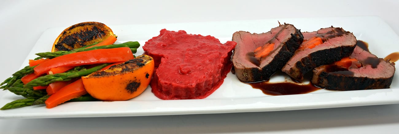 Carrot Stuffed Bison Tenderloin Recipe