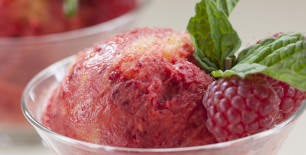 Mango Raspberry Sorbet - Pritikin Health & Wellness Retreat