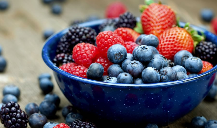 Shaved Ice with Berries and Yogurt Pritikin Recipe