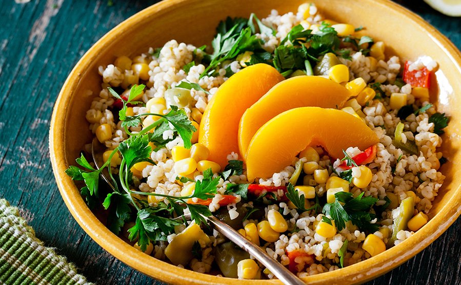 Eat more whole grains for a flatter belly.