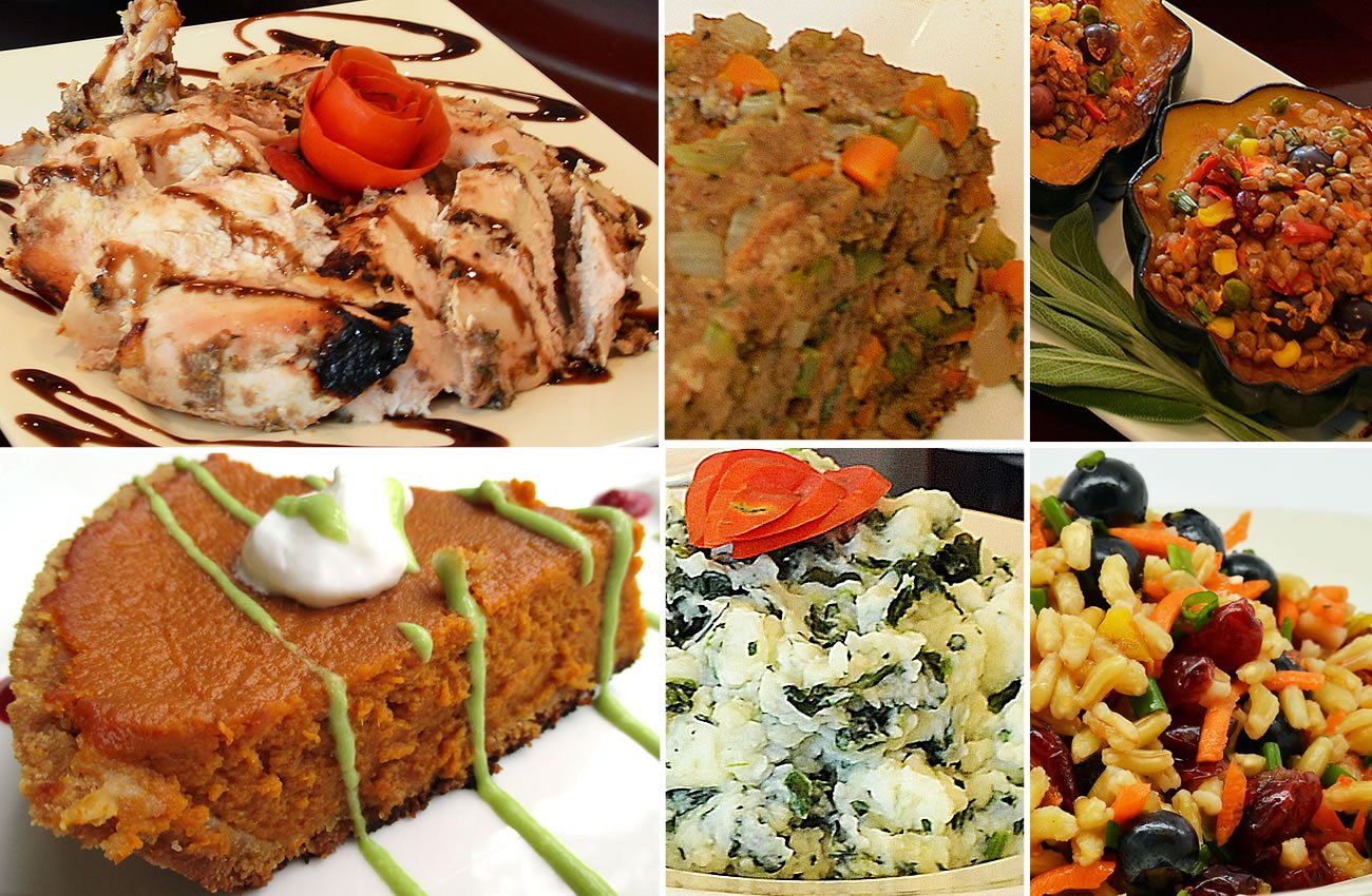 Healthy Thanksgiving Recipes and Menu