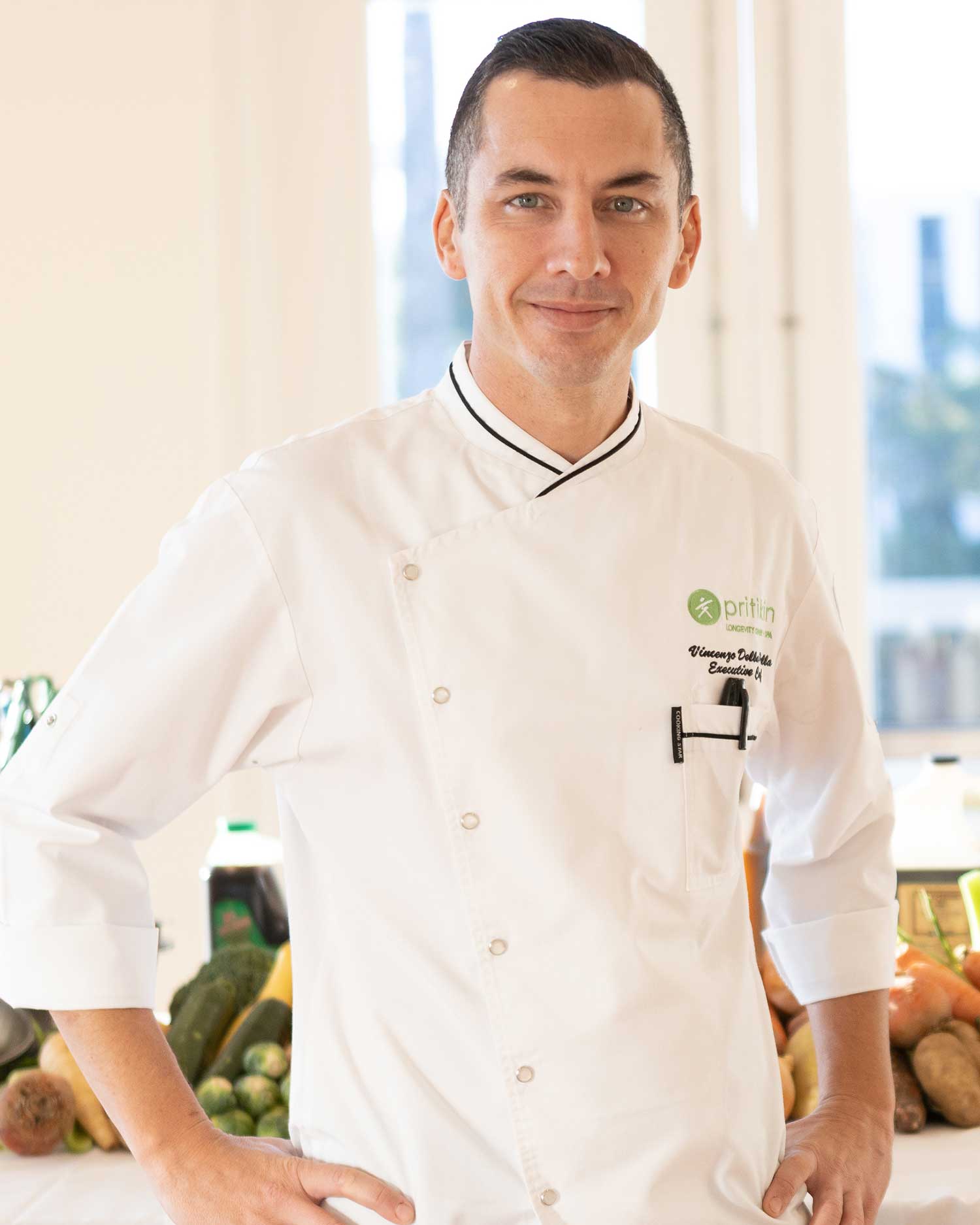 Vincenzo Della Polla | Executive Chef & Cooking School Instructor at the Pritikin Wellness Retreat