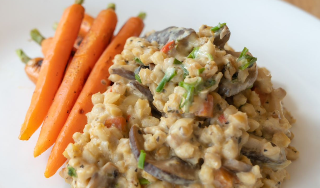 Wild mushroom risotto recipe