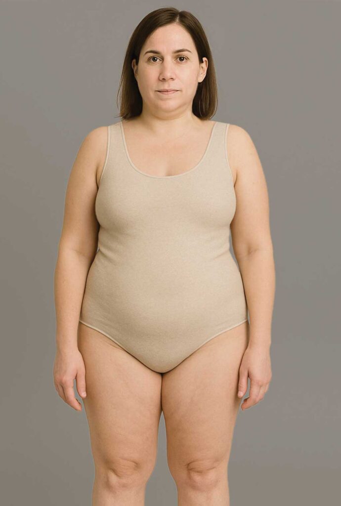 Start of weight loss simulation