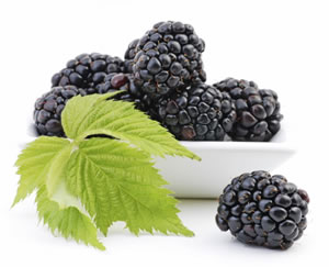 Enjoy blackberries as part of this healthy summer meal plan.