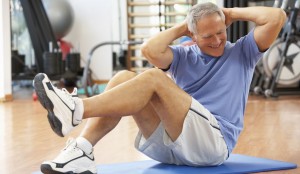 Guests at Pritikin's Adult Fitness Camp enjoy a busy day of exercise classes.