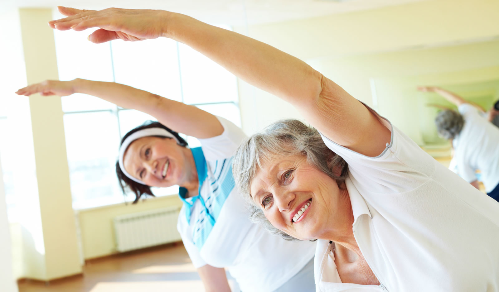 Exercsie is part of a typical day at the Pritikin Weight Loss Spa