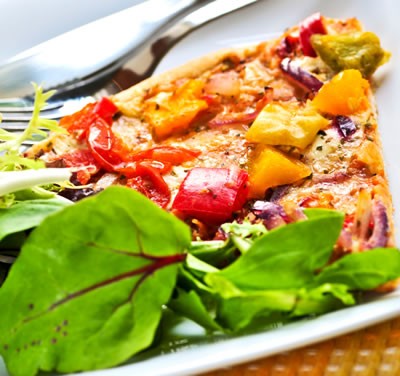 Healthy Pizza Recipe Made From Leftovers