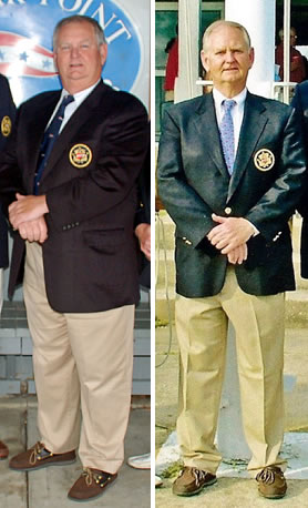 Nelson Stephenson after losing 65 pounds.