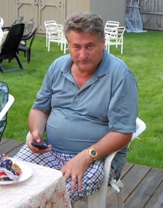 Ron Holley Before Visiting the Pritikin Weight Loss Spa