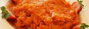 Mashed Sweet Potatoes With Caramelized Pineapple