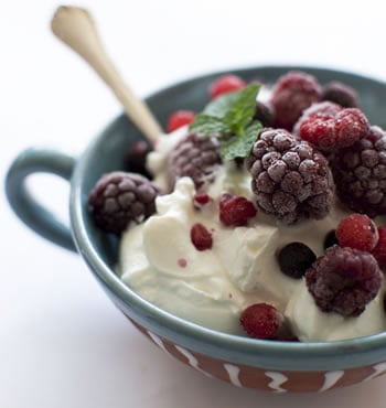 Desserts like yogurt and berries should be part of your healthy meal plan. You'll still lose weight!