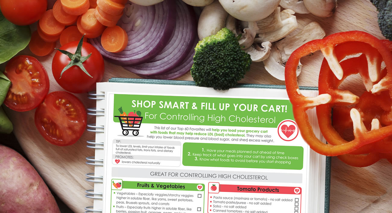 Cholesterol Free Foods Chart