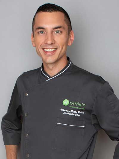 Pritikin Executive Chef Vincenzo Della Polla