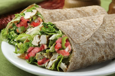 Enjoy a Tuna Wrap as a Weight Loss Lunch