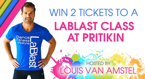 On June 22nd Louis Van Amstel of "Dancing with the Stars" returns to Pritikin to host an exclusive LaBlast Class for guests.