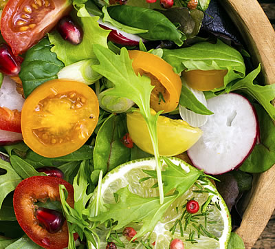 Dark Leafy Green Salads are Healthy