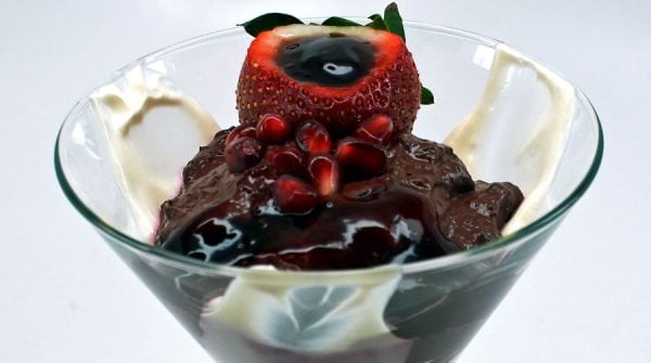 Pomegranate Chocolate Mousse - Pritikin Weight Loss Resort