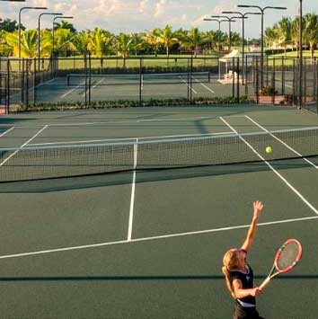 Pritikin Guests use the Trump Doral Tennis Courts Pritikin Guests use the Trump Doral Tennis Courts