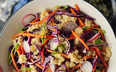 Quinoa Salad from the Pritikin Cooking School